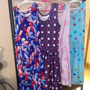 Dot dot Smile size 7 dresses!